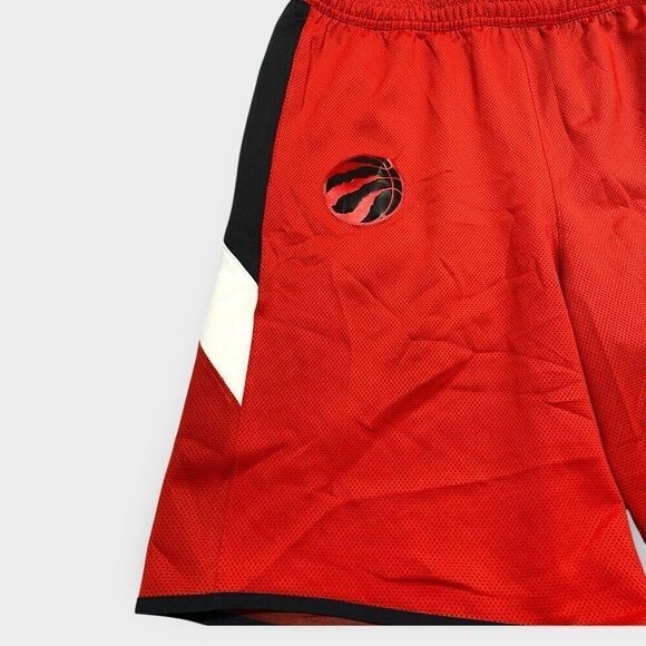Nike NBA Toronto Raptors Therma Flex Red Shorts Mens Size 2XL AV1099-657 New - Picture 3 of 12